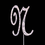 Bling Diamante 7cm Letter N