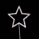 Bling Diamante 6cm Star