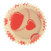 Confeta Patty Pan #750 Hearts (500)