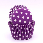 Confeta Patty Pan #750 Purple Polka Dots (500)