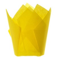 Confeta Tulip Cup Yellow 50x150 (100)