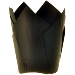 Confeta Tulip Cup Black 60x175 (250)