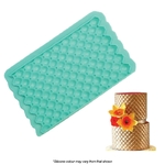 Square Bubble Silicone Mould 18.5cm x 11cm