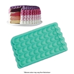 Fish Scale Silicone Mould 16cm x 11cm