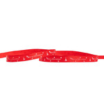 Grosgrain  Merry Christmas Red  & White Ribbon 