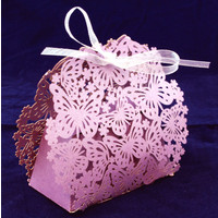 Gift Box  Butterfly &amp; Flower Purple(10)
