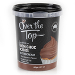 Buttercream CHOCOLATE BROWN 425g - Over The Top