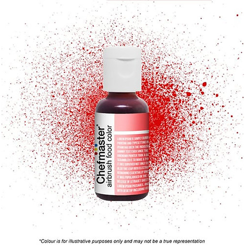 Chefmaster Airbrush SUPER RED 0.64oz/18g