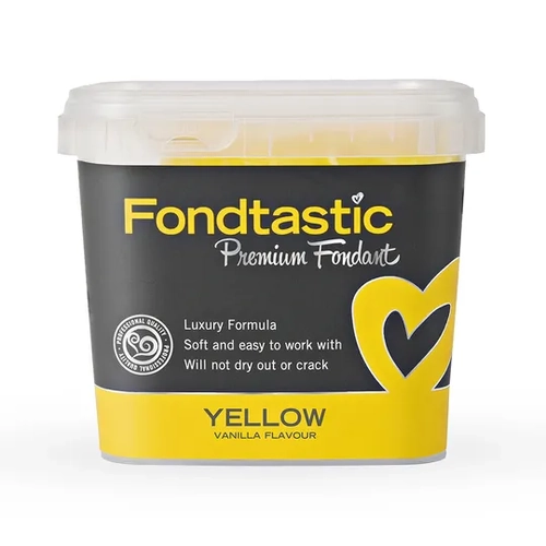Fondtastic YELLOW Fondant 2lb/908g