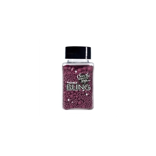  MEDLEY SPRINKLES - BURGUNDY 65G