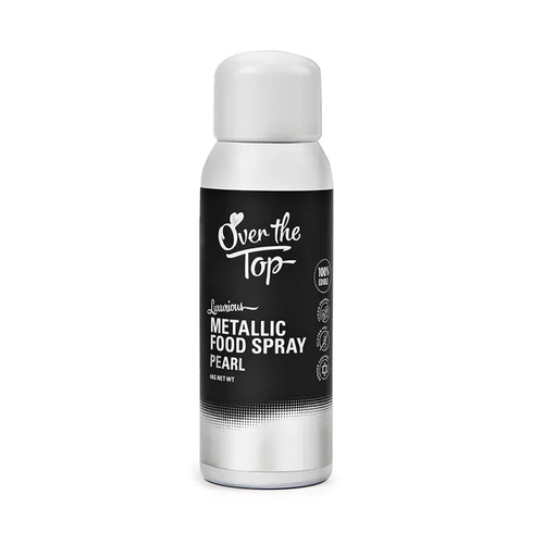 OTT METALLIC FOOD SPRAY PEARL WHITE 48G