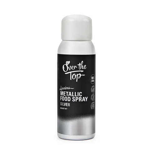 OTT METALLIC FOOD SPRAY SILVER 48G