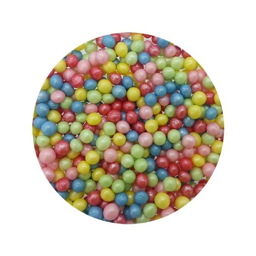 4mm MULTICOLOUR PEARL Cachous 1Kg by Amarischia