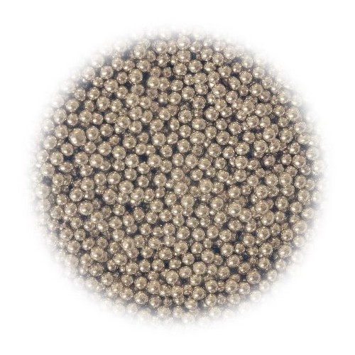 2mm SILVER Cachous 1kg by Amarischia