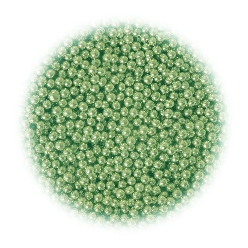 4mm METALLIC GREEN Cachous 1kg by Amarischia