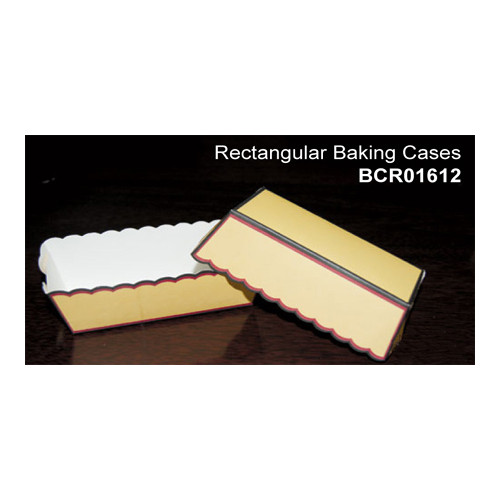 Mini Baking Case Rectangular - Hangsell 25 Pack