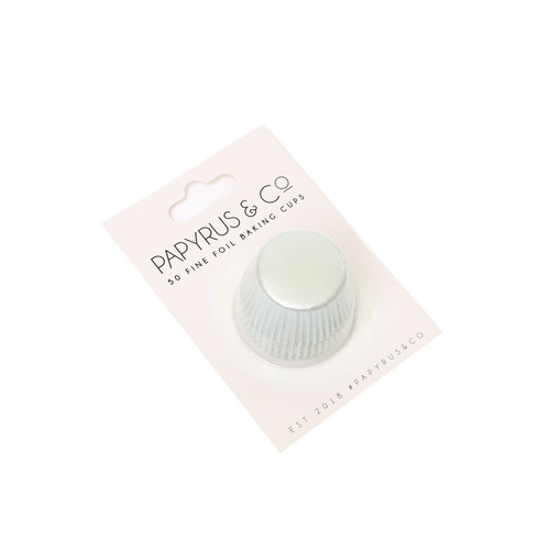 Mini White Foil Baking Cup (50pk)