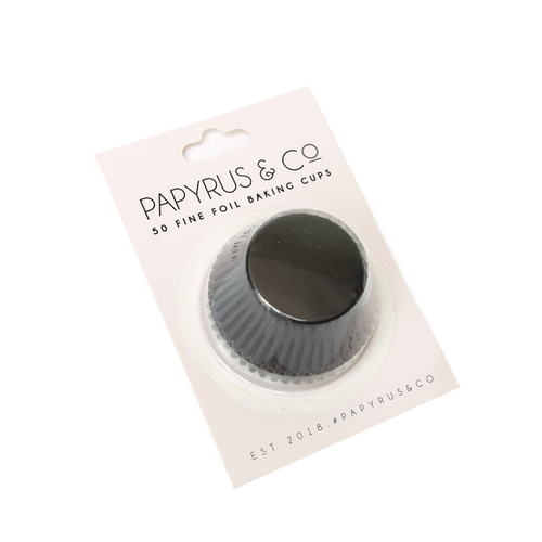 Standard #550 Black Foil Baking Cup (50pk)