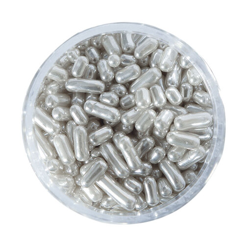 Sprinks Metallic SILVER Jimmies 1mm - 85g