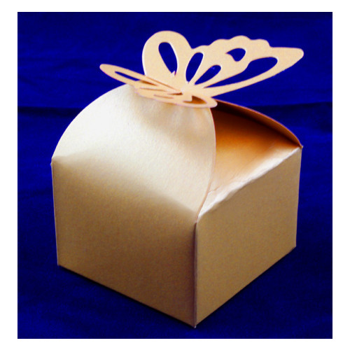 Favour Box  Butterfly Yellow (10)