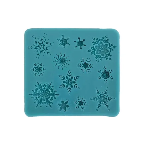  Assorted  Snowflakes Silicone Mould