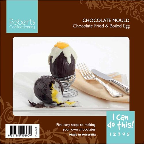 Mould 8cm Ribbed & Cracked Eggs