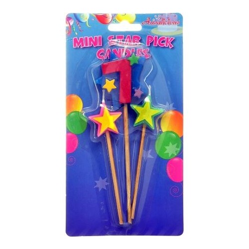 Candle - Mini Star Pick 7 (1)
