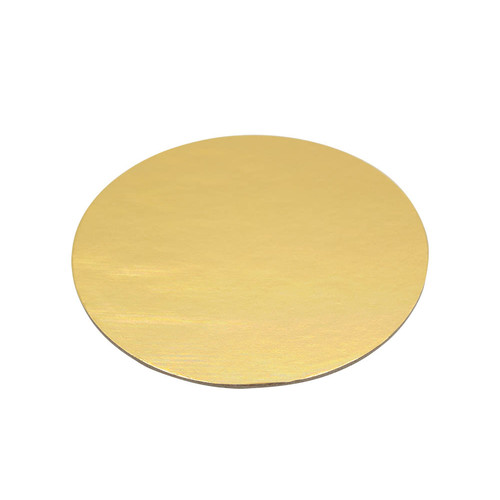 Slip Board 100mm Gold Round 1.5mm Thick (100)