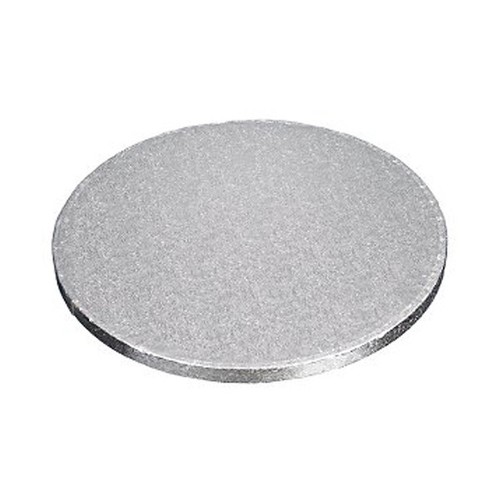 12mm Drum Board Silver Round 10"