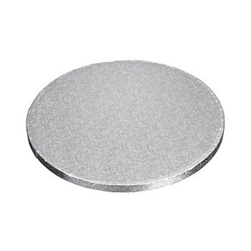 12mm Drum Board Silver Round 11"