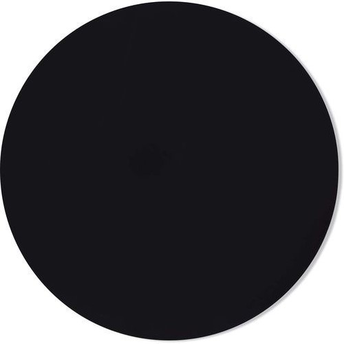 4mm MDF Board Black Round 04"