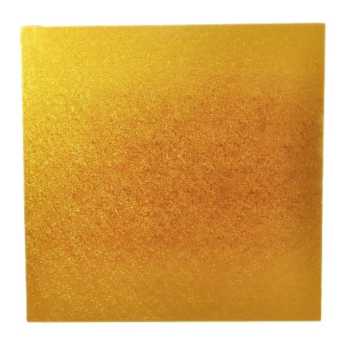 4mm MDF Board Gold Square 10"