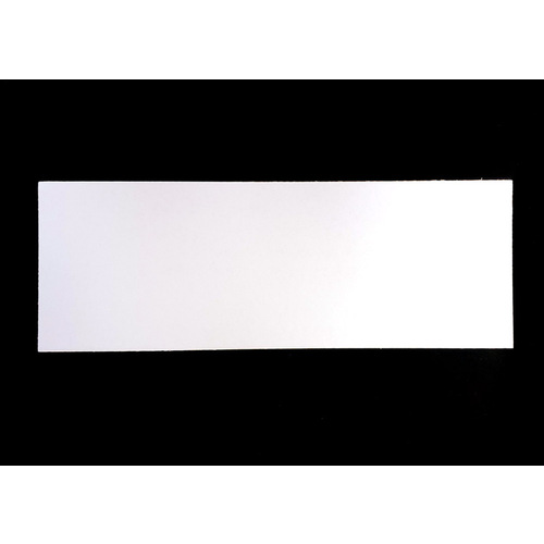 Slip Board 350 x 125mm - 1.6mm White  PE Coated (100)