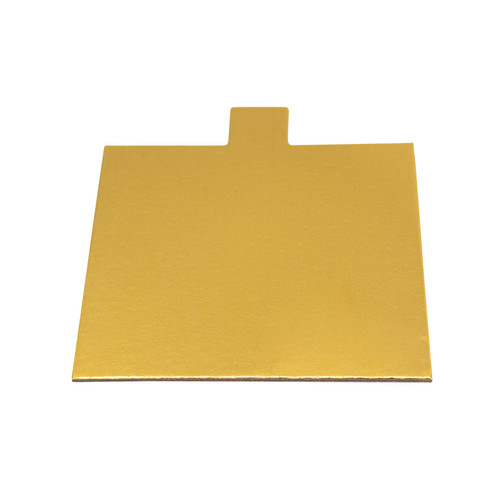 Tab Slice Board 100mm Square GOLD (100)