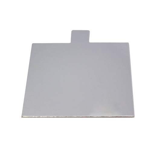 Tab Slice Board 100mm Square SILVER (50)