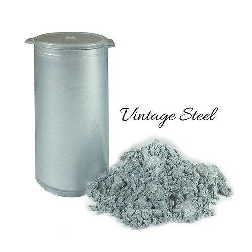 Pearlescent Lustre  Vintage Steel