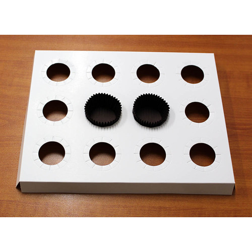 12 Hole Mini Insert with Fingers for CCBOX6- Pack of 10