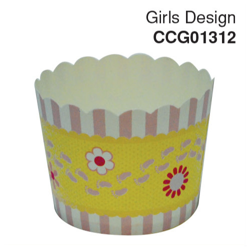 Cupcake Case  Girls Design (Tube 25)