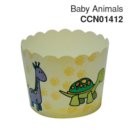 Cupcake Case Baby Animals Carton 600pc