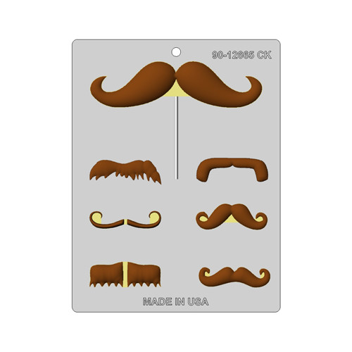 CK Mustache Hard Candy Mould