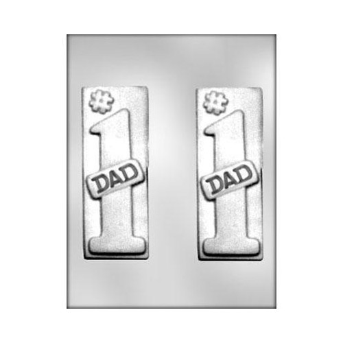 CK Dad #1 Chocolate Bar Mould