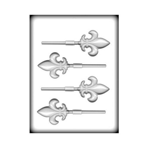 CK 3.25" Fleur De Lis Hard Candy Mould