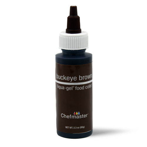 Chefmaster Buckeye Brown Liqua-Gel 2.3oz/68ml