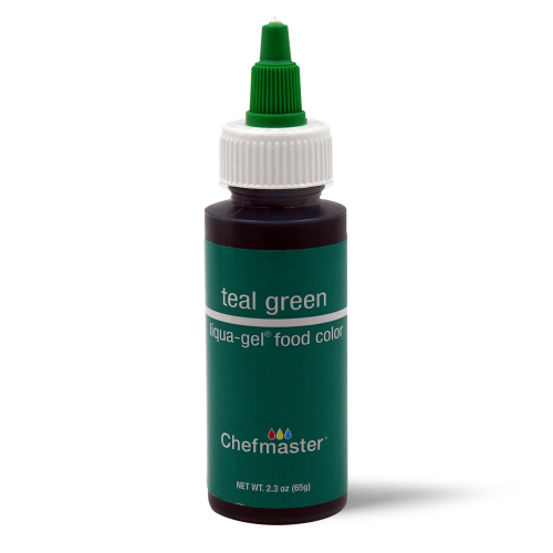 Chefmaster Teal Green Liqua-Gel 2.3oz/68ml