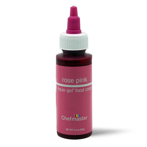 Chefmaster Rose Pink Liqua-Gel 2.3oz/68ml