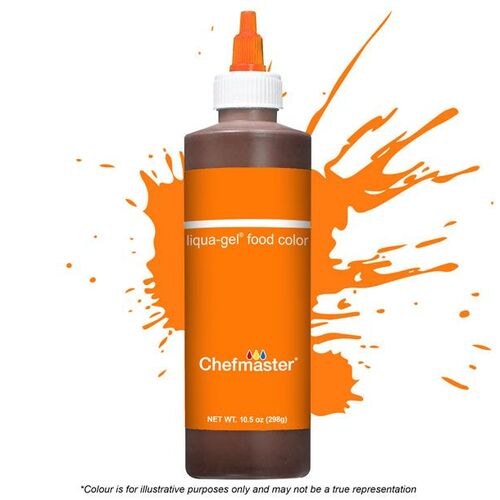Chefmaster Sunset Orange Liqua-Gel 298g