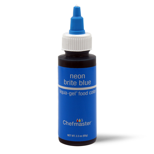 Chefmaster Neon Blue Liqua-Gel 2.3oz/68ml