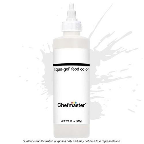 Chefmaster White Liqua-Gel 453g