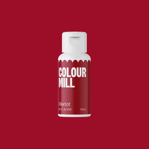 Colour Mill Oil Based Colour MERLOT 20ml