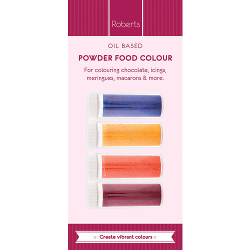 RC Powder Dye Pack B (Blue, Purple, Yellow, Orange)